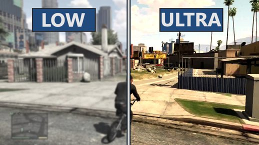 GTA V Low vs Ultra