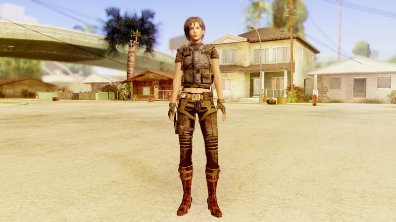 Infinite GTA 4 Mod: GTA IV SKINS : Resident Evil 6 Jake Muller