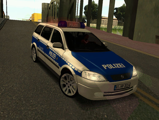 Opel Astra G Variant Polizei Hessen