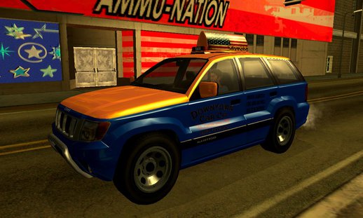 GTA V Canis Seminole Downtown Cab Co. Taxi