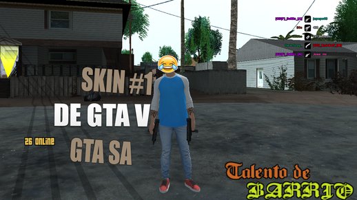Skin GTA V for GTA SA Hipster Update 