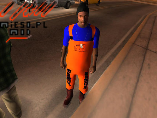Work Trousers (orange) Mod