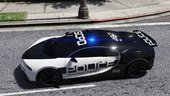 Bugatti Chiron | Hot Pursuit Police [Add-on / Replace | Template]