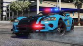 Dodge Viper SRT-10 ACR | Hot Pursuit Police [Add-on / Replace | Template]