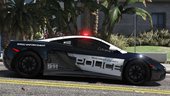 McLaren MP4 12C | Hot Pursuit Police [Add-on / Replace | Template]