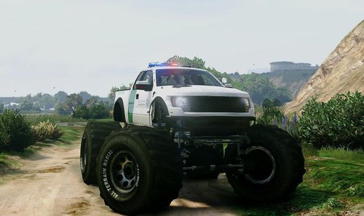 Ford Raptor Border Patrol Monster Truck