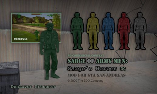 Sarge Of Army Men: Sarge's Heroes 2