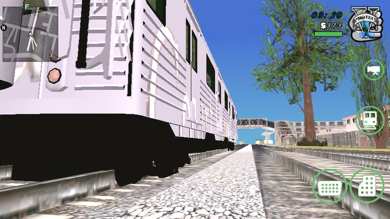 GTA San Andreas GTA IV Metro Train Dff Only For Android 