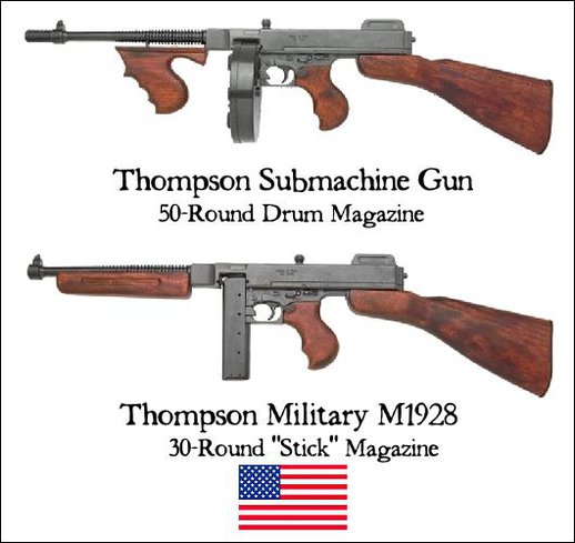 Thompson Submachine Gun Sounds