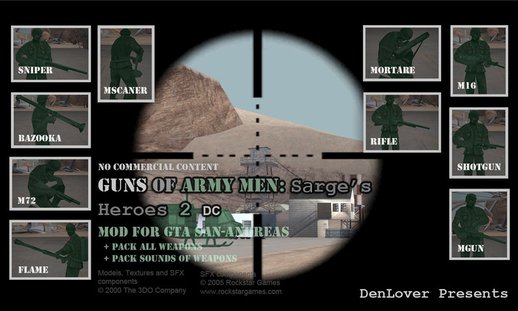 Guns of Army Men: Sarge's Heroes 2