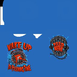 Ryback Feed Me More Blue T-shirt