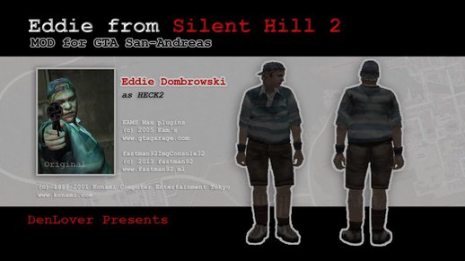 Eddie Dombrowski from Silent Hill 2