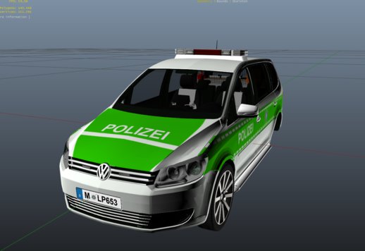 Volkswagen Touan Polizei Bayern