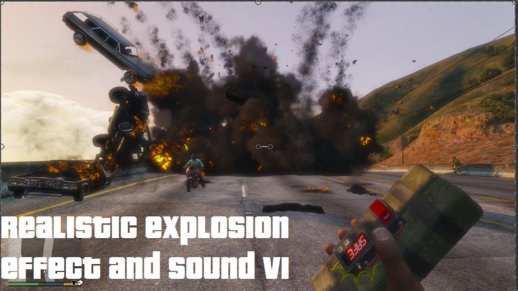 Realistic Explosion Effect And Sound VI
