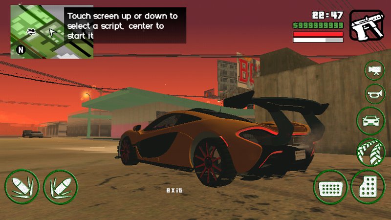 GTA San Andreas McLaren P1 Dff Only No Txd For Android Mod 