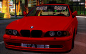 BMW 5.30d Red Black