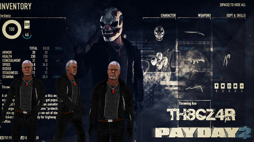 The “Biker” Payday 2 