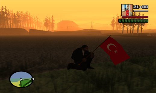 Turkish flag (TURK BAYRAGI)