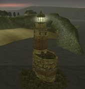 Abandoned Lighthouse And Caretaker Darkel