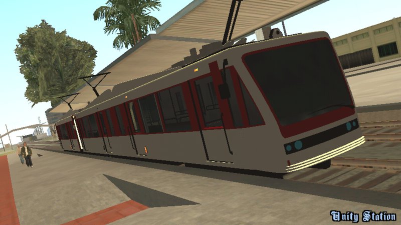 GTA San Andreas GTA V Transit Train Dff Only For Android 
