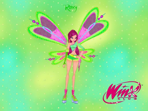 Roxy Fairy Transformation from Winx Club Rockstars