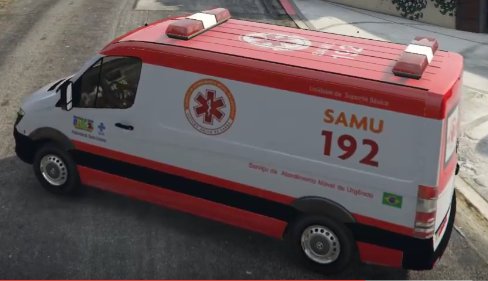 Ambulance SAMU Santa Catarina Brasil