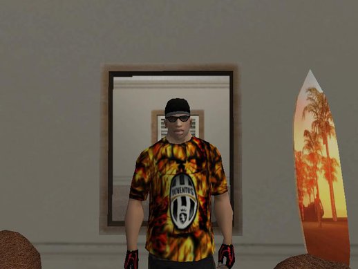Juventus Flame Tshirt