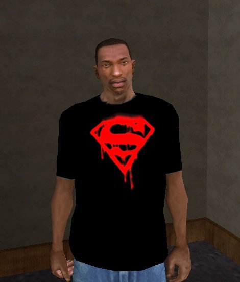 Bloody Superman Logo T-Shirt