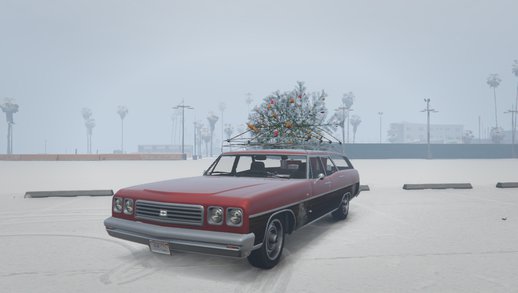 Regina Christmas Car [Add-On/Replace]