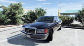 1990 Mercedes-Benz 560sel w126 [Add-On / Replace | Animated]
