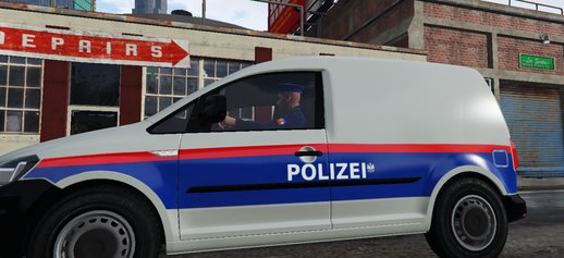 Austrian Police Skin for Mohaalsmeer's Caddy