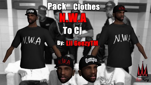 Pack Clothes N.W.A To Cj HD