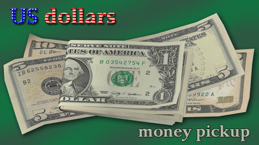 Money Pickup US Dollars