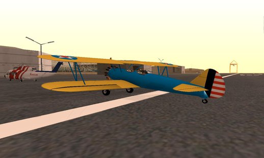 PT 17 Stearman Biplane