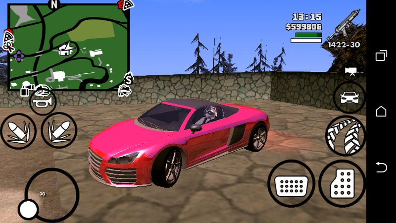 GTA San Andreas GTA V Obey 9F Cabrio dff only For Android 