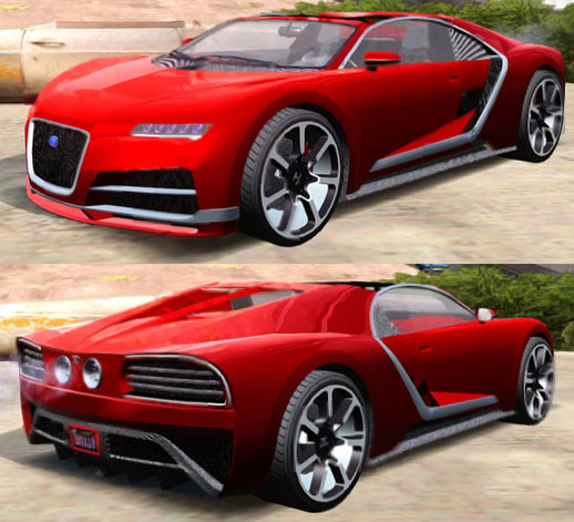 GTA V Truffade Nero Cabrio