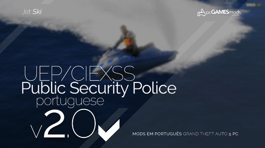Portuguese Public Security Police - JetSki + Trailer [AddOn] 2.0