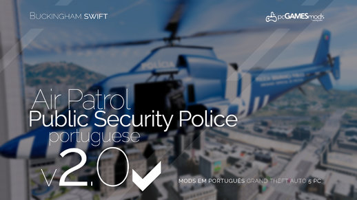 Portuguese Police & EMS - Helicopter [Replace] v1.0