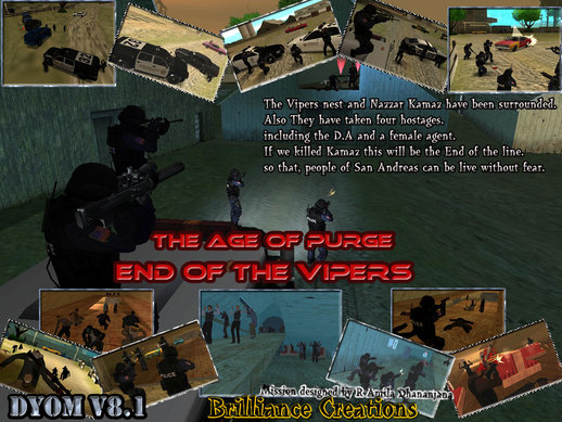 The Age of Purge DYOM S.W.A.T Mission 8 The end of Vipers