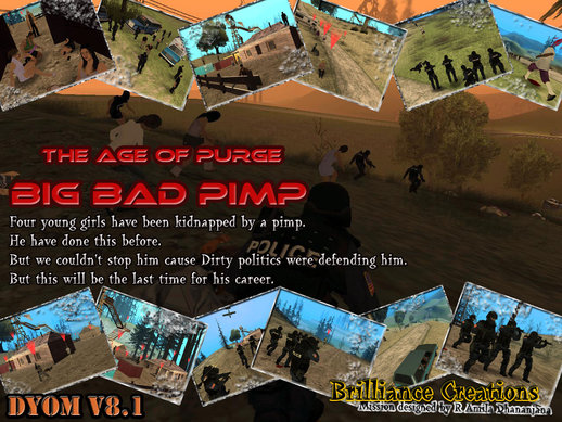 The Age of Purge DYOM S.W.A.T Mission 4 Big Bad Pimp