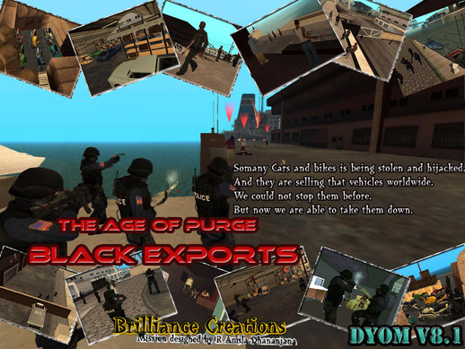 The Age of Purge DYOM S.W.A.T Mission 5 Black Exports