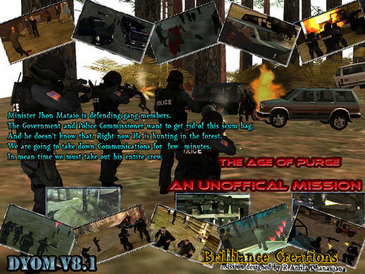 The Age of Purge DYOM S.W.A.T Mission 7 An Official Mission