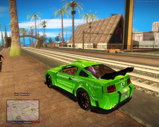 Ford Mustang NFS Green