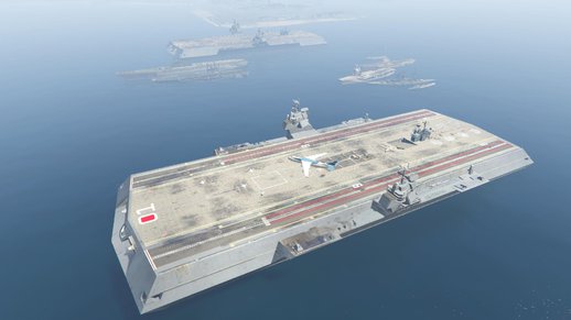 Mega Aircraft Carrier (add-on)