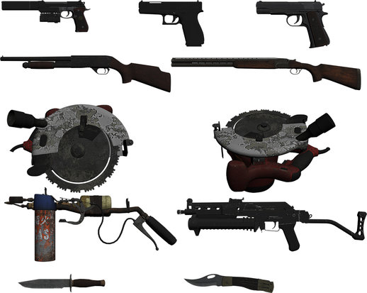 Resident Evil 7 Weapons Pack 1[mvl]