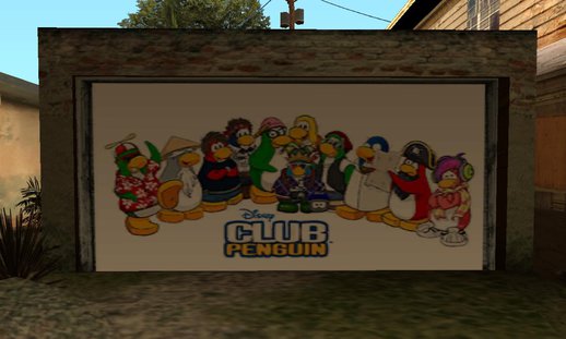 Club Penguin Garage