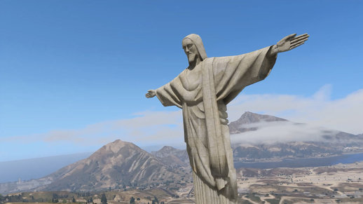 Jesus Christ Statue [Emissive Add-On Replace]