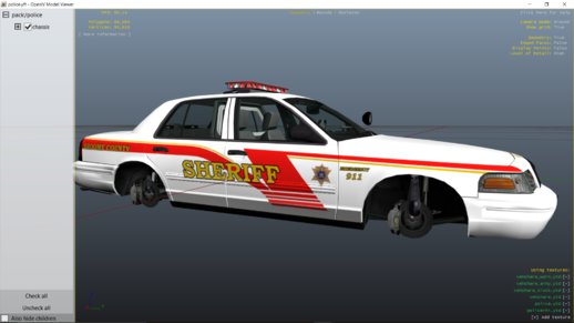 Broome County Sheriff CVPI (old Style)