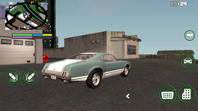 GTA San Andreas GTA V Sabre dff only for Android Mod 