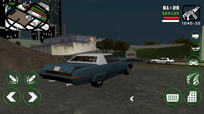 GTA San Andreas GTA V Manana Dff only for Android Mod 